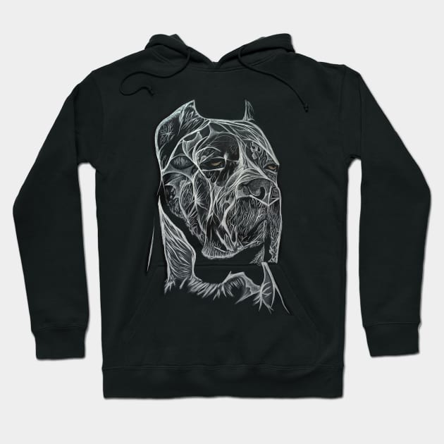 Cane Corso Painting Hoodie by SKornackiArt